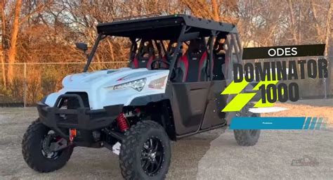 This aspect of the ODES UTV Reviews is a list of the possible problems you can experience with this vehicle. . Odes dominator 1000 problems